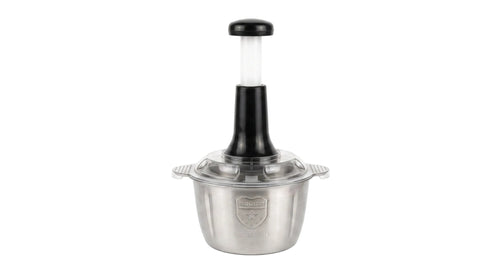 INTOOL STORE 2L Stainless Steel Hand Press Food Chopper & Meat Grater