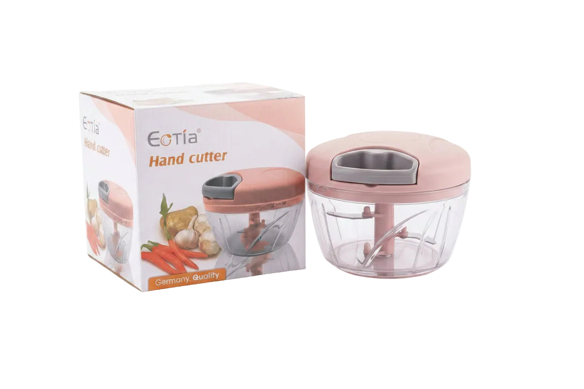 INTOOL STORE Manual Hand Pull Food Chopper & Vegetable Cutter WITH BOX