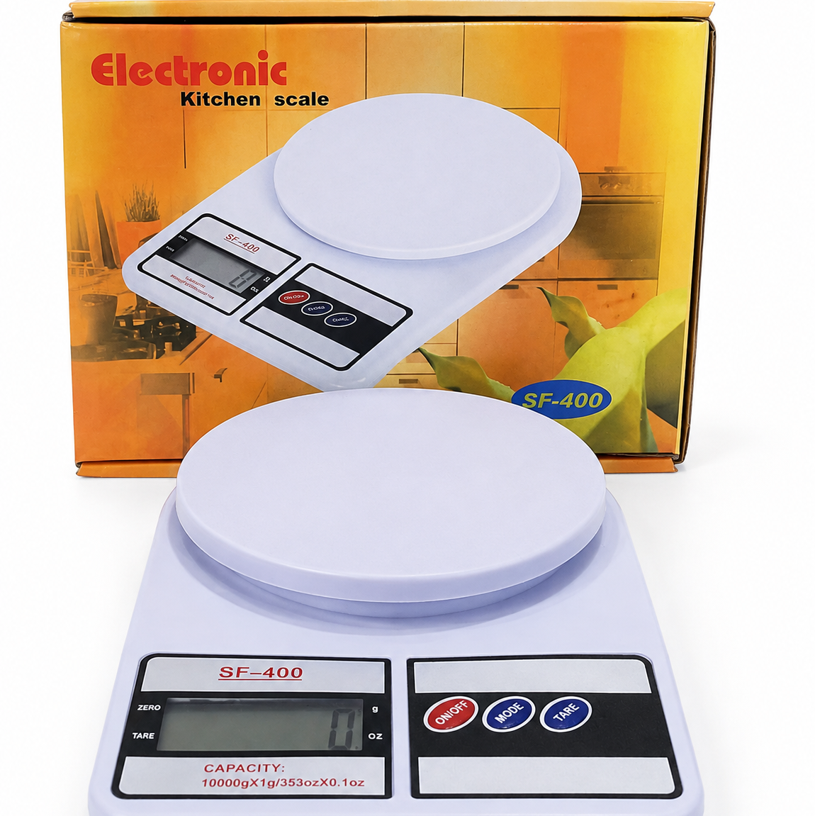 INTOOL STORE SF-400 Digital Kitchen Scale 10KG Electronic Food Weighing Scale